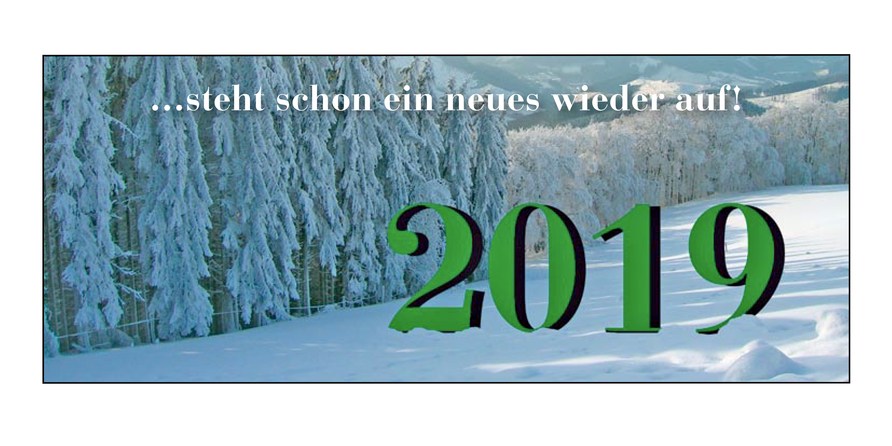 Neues Jahr 2019